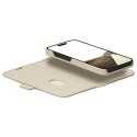 Etui dbramante 1928 New York 2w1 Wallet do iPhone 15 beżowy/sand dune