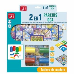 Zabawa Edukacyjna Juinsa 30 x 30 cm Deska Parcheesi