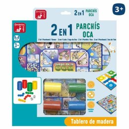 Zabawa Edukacyjna Juinsa 30 x 30 cm Deska Parcheesi