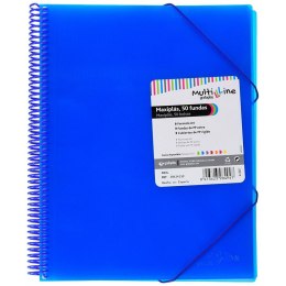 Folder organizacyjny Grafoplas Maxiplás Niebieski A4