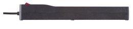 Listwa zasilająca Lestar ZX 510 G-A K.:CZ 3,0M (5 x UTE; 10 A; 3m; kolor czarny)