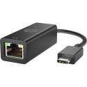 Adapter USB-C na Ethernet HP 4Z527AA Czarny