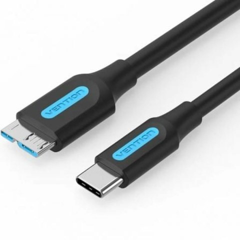 Kabel USB-C Vention CQABD Czarny 50 cm