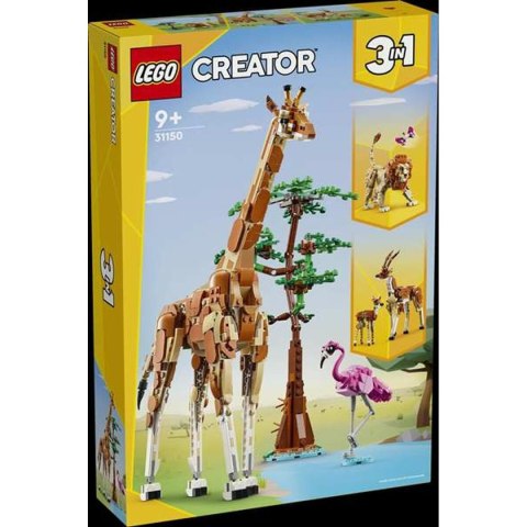 Zestaw do budowania Lego 31150 Wild Safari Animals Wielokolorowy 780 Części