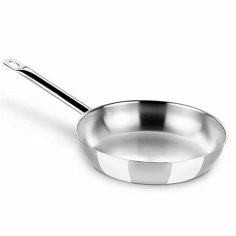 Patelnia Wok BRA A121611 Ø 20 cm Stal nierdzewna