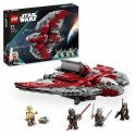 Zestaw do budowania Lego 75362 LANZADERA JEDI T-6 DE AHSOKA TANO Wielokolorowy 599 Części