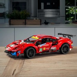 Zestaw do budowania Lego Ferrari 488 GTE AF Corse 51 Czerwony