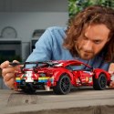 Zestaw do budowania Lego Ferrari 488 GTE AF Corse 51 Czerwony