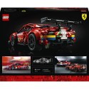 Zestaw do budowania Lego Ferrari 488 GTE AF Corse 51 Czerwony