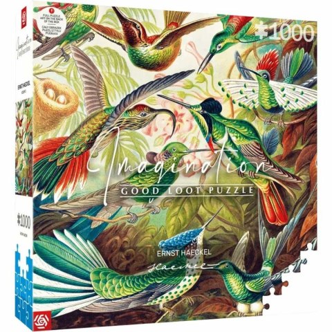 Układanka puzzle Cenega Publishing Ernst Haeckel Colibríes 1000 Części