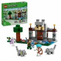 Zestaw do budowania Lego Minecraft 21261 The Wolf Stronghold Wielokolorowy 312 Części