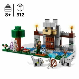 Zestaw do budowania Lego Minecraft 21261 The Wolf Stronghold Wielokolorowy 312 Części