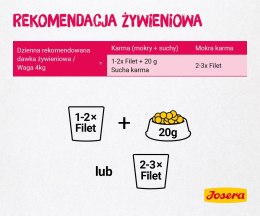 JOSERA Filet kurczak z wołowiną - mokra karma dla kota - 70 g