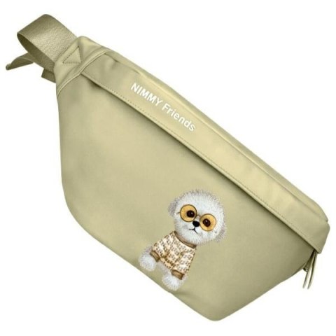 Nimmy Nerka na ramię khaki Crossbody Glasses Cool Dog
