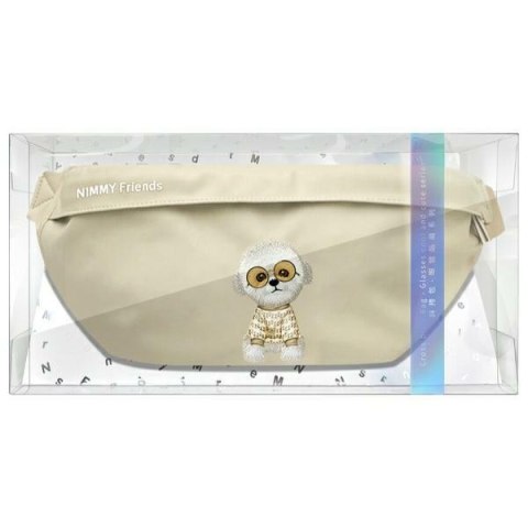 Nimmy Nerka na ramię khaki Crossbody Glasses Cool Dog
