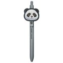 Nimmy Zestaw 2w1 notatnik + długopis czarny/black Big Eyed Pet 2.0 Panda