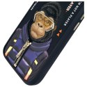 Nimmy etui iPhone 16 6.1" czarny/black Cool&Cute 2.0 Monkey