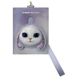 Nimmy portfel na karty fioletowy/purple Big Eyed Pet 2.0 Rabbit
