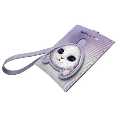 Nimmy portfel na karty fioletowy/purple Big Eyed Pet 2.0 Rabbit