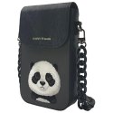 Nimmy torebka na telefon czarny/black Big Eyed Pet 2.0 Panda