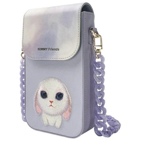 Nimmy torebka na telefon fioletowy/purple Big Eyed Pet 2.0 Rabbit