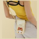 Nimmy torebka na telefon khaki Big Eyed Pet 2.0 Cat