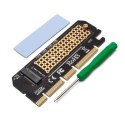 Karta rozszerzeń, adapter M.2 NVMe M-Key PCI-E, AK-41