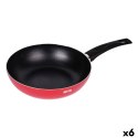 Patelnia Wok Quttin Infinity Czerwony 28,3 x 47 x 10 cm