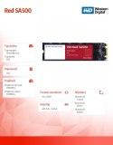 Dysk Red SSD 1TB M.2 2280 SA500 WDS100T1R0B