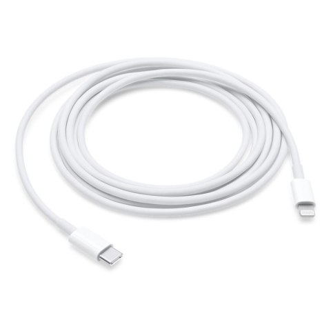 Kabel USB-C do Lightning Apple Biały Kolor Zielony 2 m