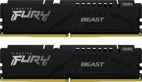 Pamięć DDR5 Fury Beast Black 64GB(2*32GB)/6000 CL36 EXPO