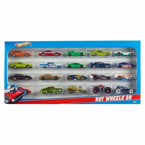 Zestaw Samochodów Hot Wheels H7045 20 Sztuk