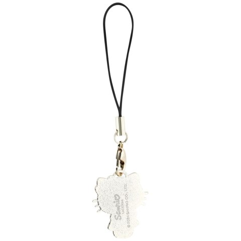 Hello Kitty zawieszka HKCPMKK Phone Strap czarny/black Charm Kitty Cute