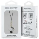 Hello Kitty zawieszka HKCPMKK Phone Strap czarny/black Charm Kitty Cute