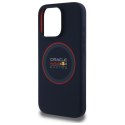 Red Bull RBHMP16X24SIILVR iPhone 16 Pro Max 6.9" hardcase granatowy/navy Silicone Red Ring MagSafe