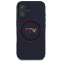 Red Bull RBHMP16M24SIILVR iPhone 16 Plus 6.7" hardcase granatowy/navy Silicone Red Ring MagSafe