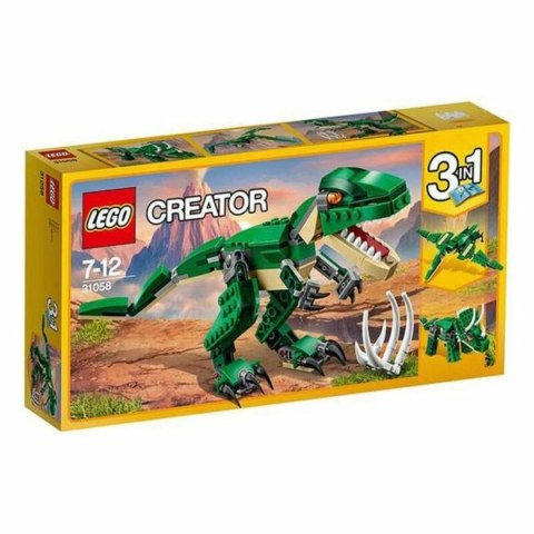 Zestaw do budowania Creator Mighty Dinosaurs Lego 31058 Niebieski Kolor Zielony Wielokolorowy