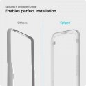 Spigen Alm Glass FC iPhone 13/13 Pro 2 szt. szkło hartowane czarna ramka AGL03387