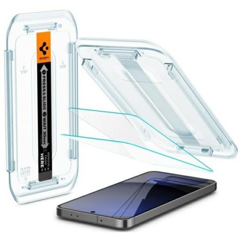 Spigen Glas.TR Sam S24 FE S721 / A56 5G "EZ FIT" 2 szt. clear szkło hartowane AGL08729