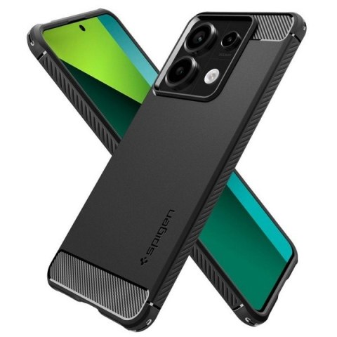 Spigen Rugged Armor Xiaomi Redmi Note 13Pro 5G / Poco X6 5G czarny/matte black ACS07254