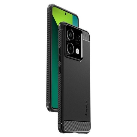 Spigen Rugged Armor Xiaomi Redmi Note 13Pro 5G / Poco X6 5G czarny/matte black ACS07254