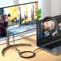 Kabel USB-C na HDMI Silver HT LOGAN Czarny