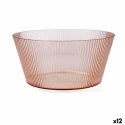 Miska do Sałatki Quid Sunset Coral Koral Plastikowy Ø 25 cm (12 Sztuk)