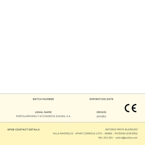 Przedłużacz Solera 8675/1 2300 W Biały 5 m