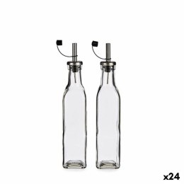 Zestaw do oliwy i octu Przezroczysty Szkło 300 ml (24 Sztuk)