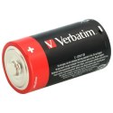 Verbatim Bateria alkaliczna C LR14 2szt czarny/black 49922