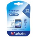 Verbatim Karta Premium U1 SDHC 32GB V10 czarny/black 43963