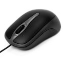 Verbatim Mysz optyczna USB-A 1000 dpiczarny/black 49019