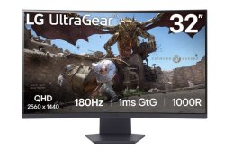 Monitor 32GS60QC-B 31.5 cala QHD 1000R Curved 180Hz