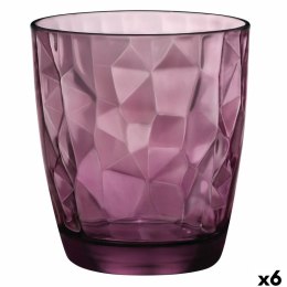 Szklanka/kieliszek Bormioli Rocco Diamond Purpura Szkło 300 ml (6 Sztuk)